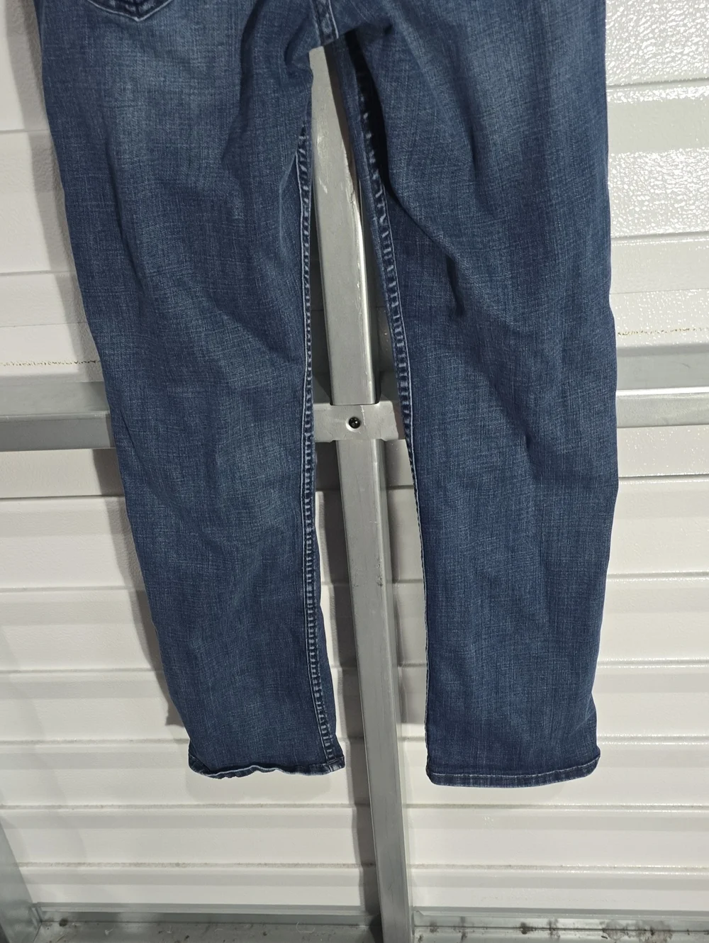 BKE Men's Straight Jeans in Dark Blue Wash Size‎ 33 X 34